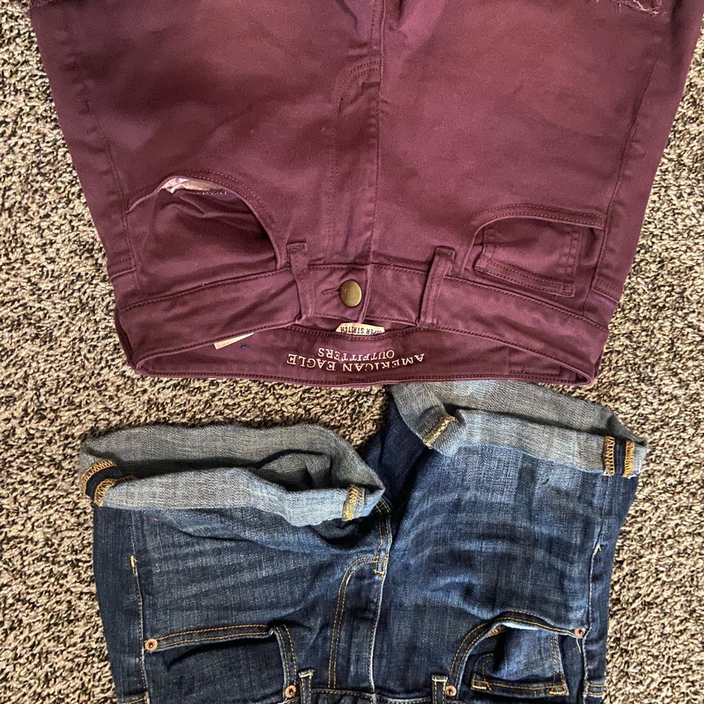 American eagle and forever 21 shorts